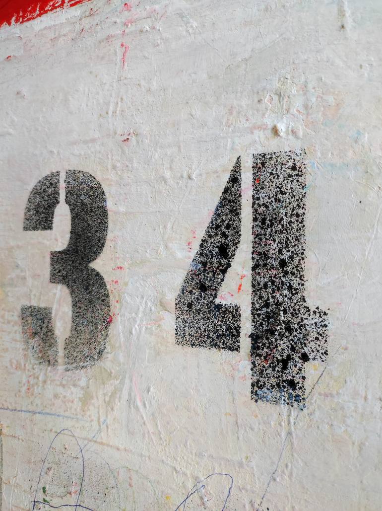 Original Abstract Expressionism Abstract Painting by Alfonso Sánchez