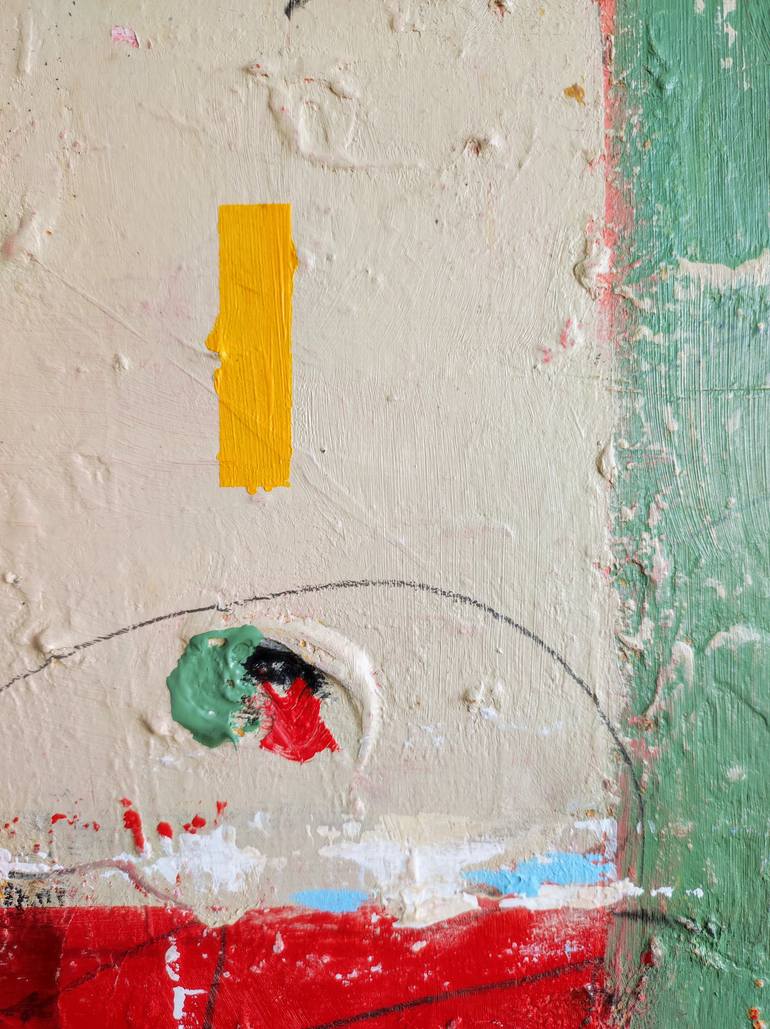 Original Abstract Expressionism Abstract Painting by Alfonso Sánchez