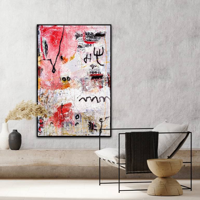 Original Abstract Expressionism Abstract Painting by Alfonso Sánchez