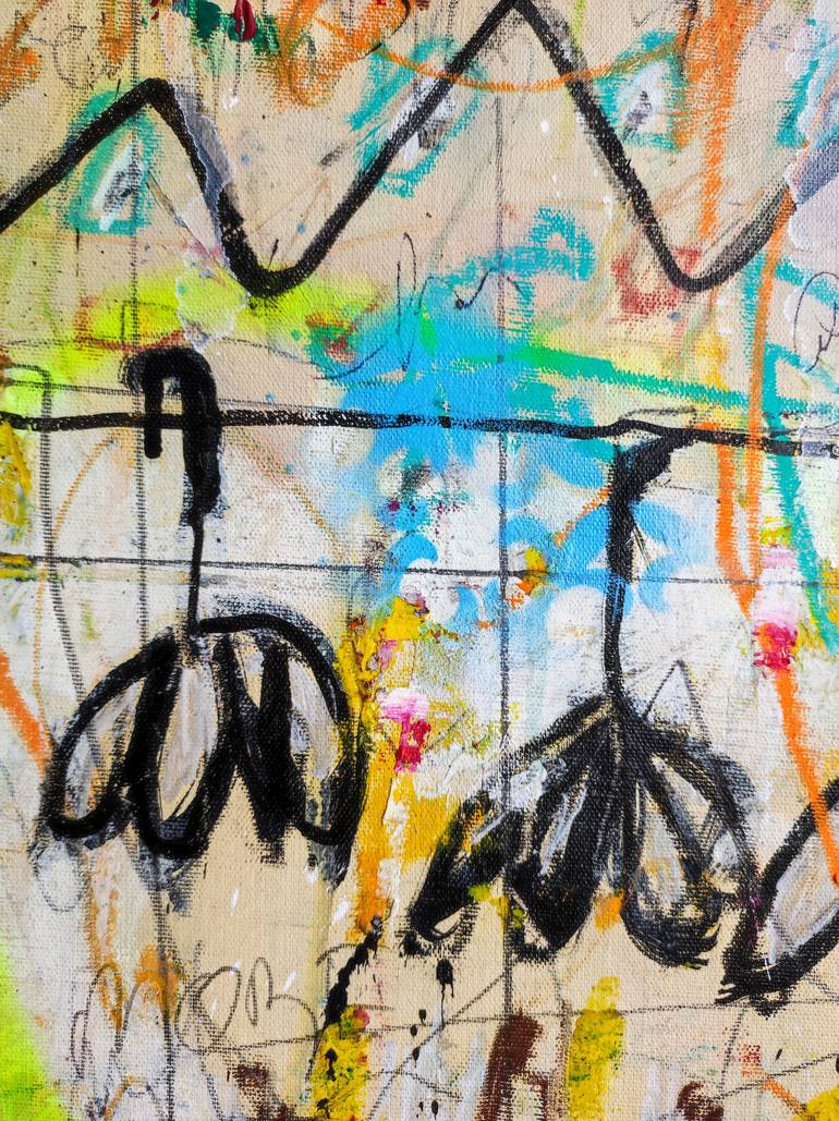 Original Abstract Expressionism Abstract Painting by Alfonso Sánchez