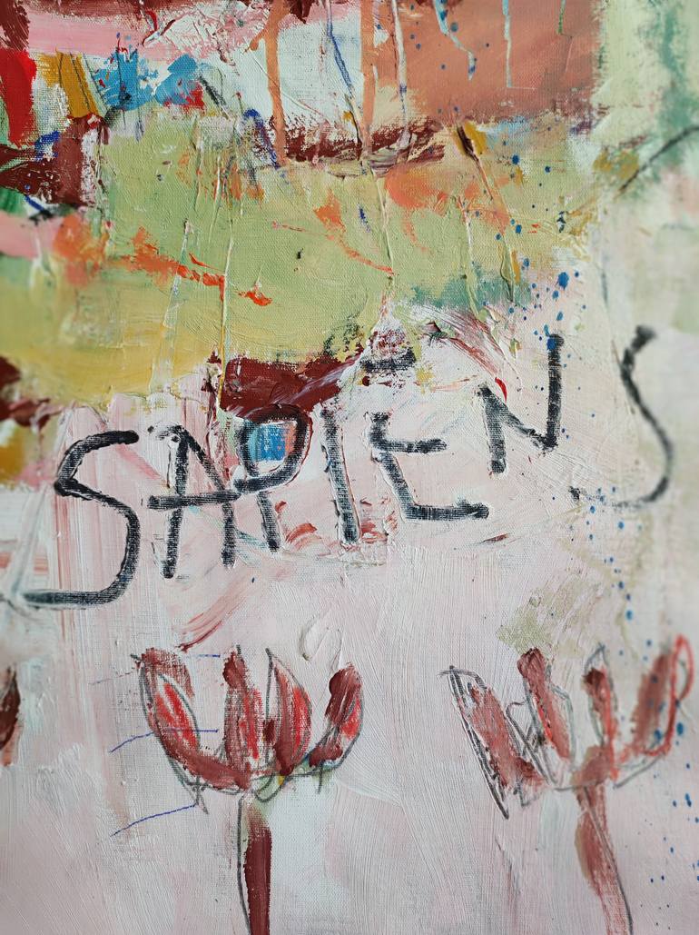 Original Abstract Expressionism Abstract Painting by Alfonso Sánchez