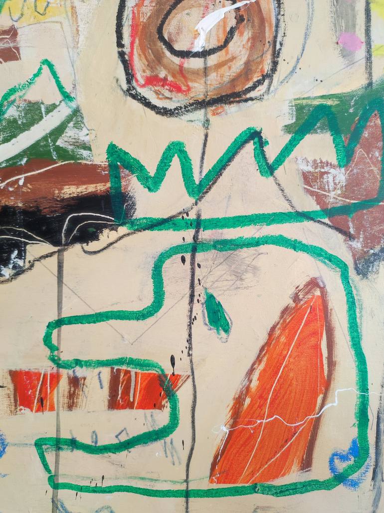 Original Expressionism Abstract Painting by Alfonso Sánchez