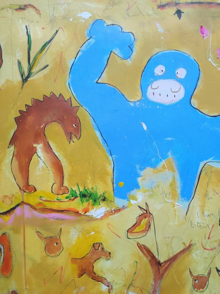 Original Expressionism Nature Painting by Alfonso Sánchez