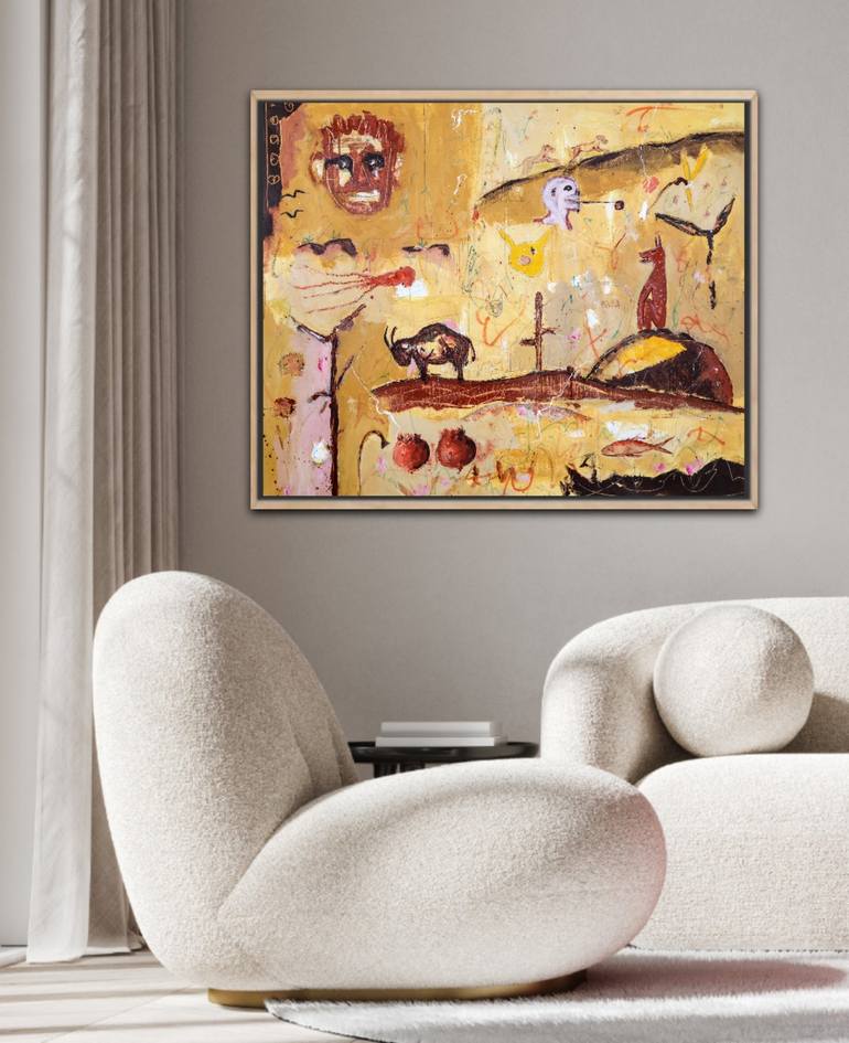 Original Expressionism Nature Painting by Alfonso Sánchez