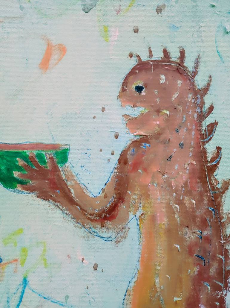 Original Expressionism Nature Painting by Alfonso Sánchez