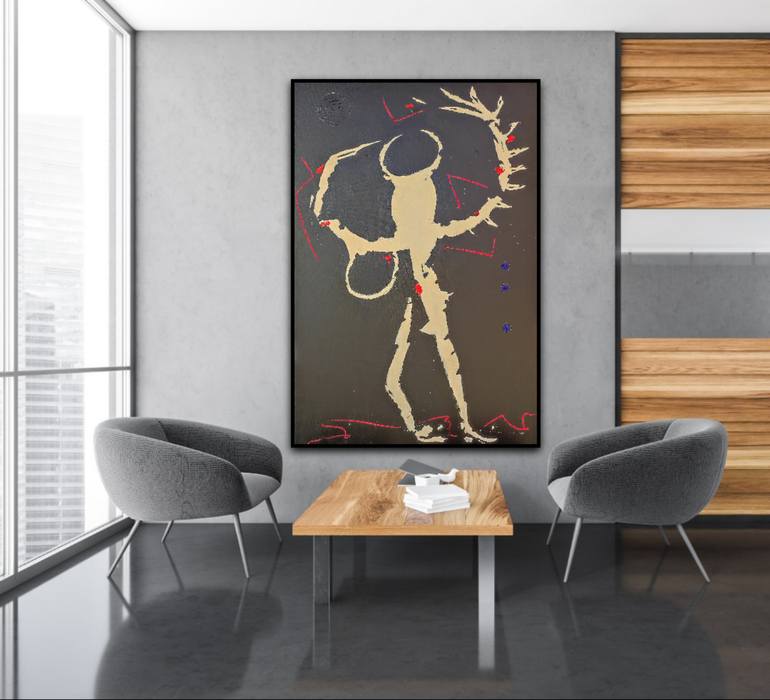 Original Expressionism Other Painting by Alfonso Sánchez