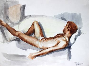 Original Nude Paintings by Tijen Sikar Parla