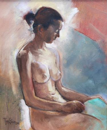 Original Nude Paintings by Tijen Sikar Parla