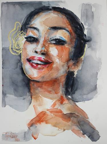 Original Portrait Paintings by Tijen Sikar Parla