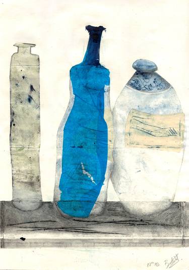 Original Still Life Printmaking by Marie BALDET