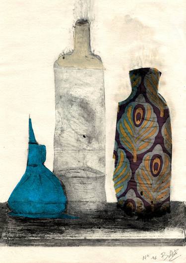 Original Contemporary Still Life Printmaking by Marie BALDET