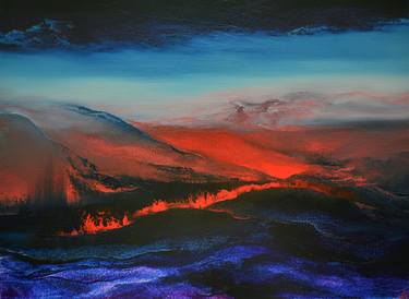 Original Abstract Landscape Paintings by Antonina Runovska