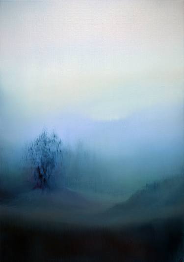 Original Abstract Landscape Paintings by Antonina Runovska