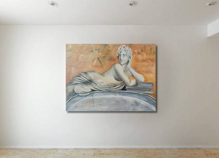 Original Classicism Body Painting by Natalia Kichatova