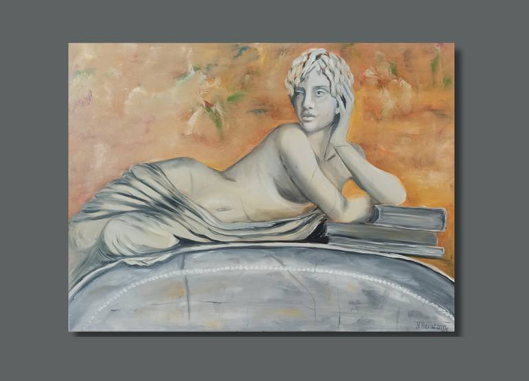 Original Classicism Body Painting by Natalia Kichatova