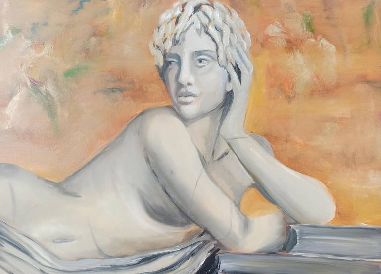 Original Classicism Body Painting by Natalia Kichatova