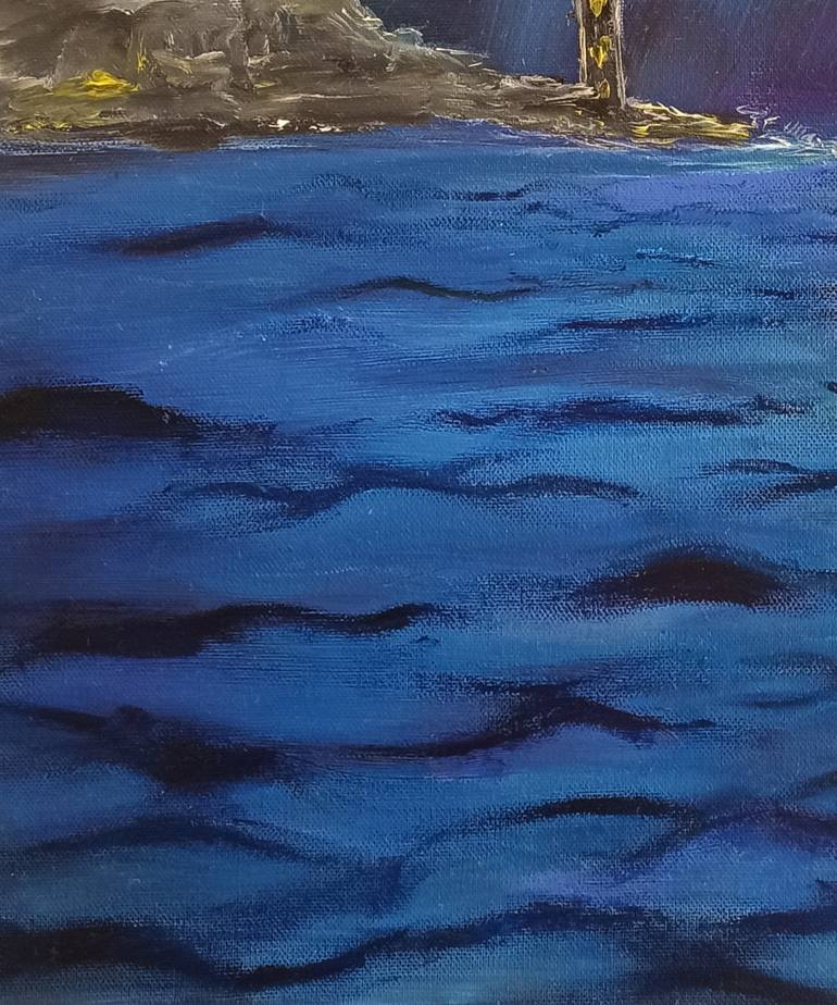 Original Contemporary Seascape Painting by Natalia Kichatova