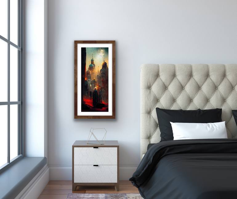 Original Figurative Landscape Mixed Media by Arturo Gil