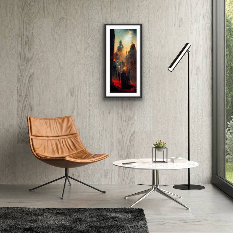 Original Figurative Landscape Mixed Media by Arturo Gil