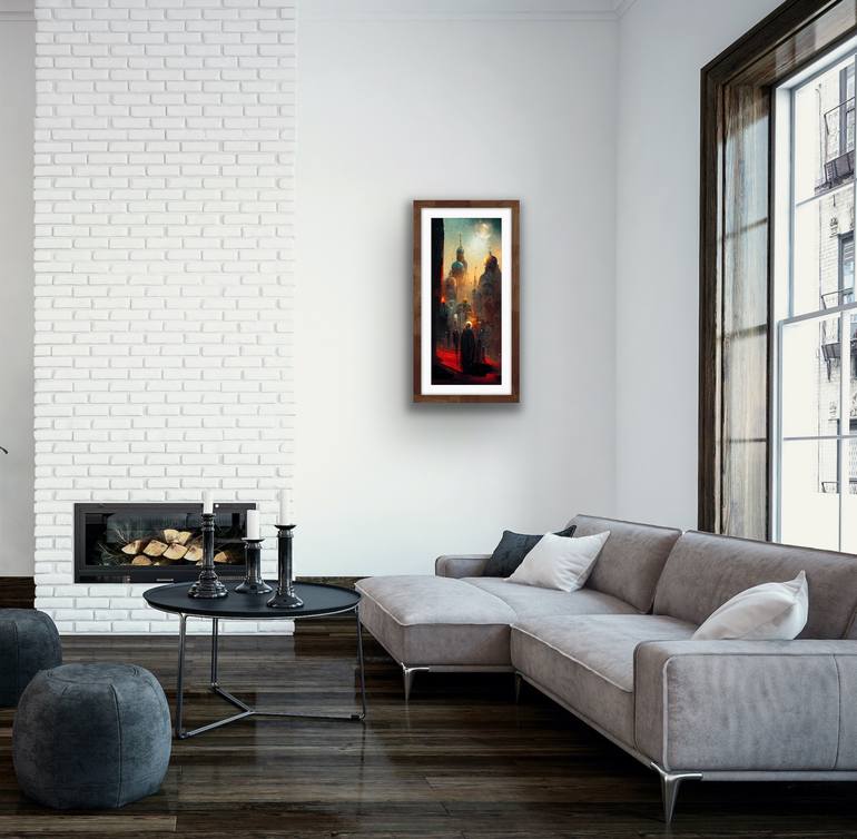 Original Figurative Landscape Mixed Media by Arturo Gil