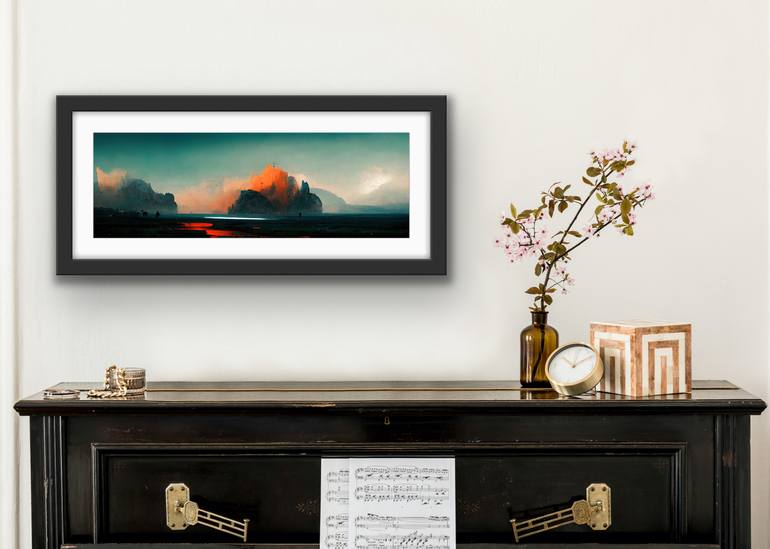 Original Figurative Landscape Mixed Media by Arturo Gil
