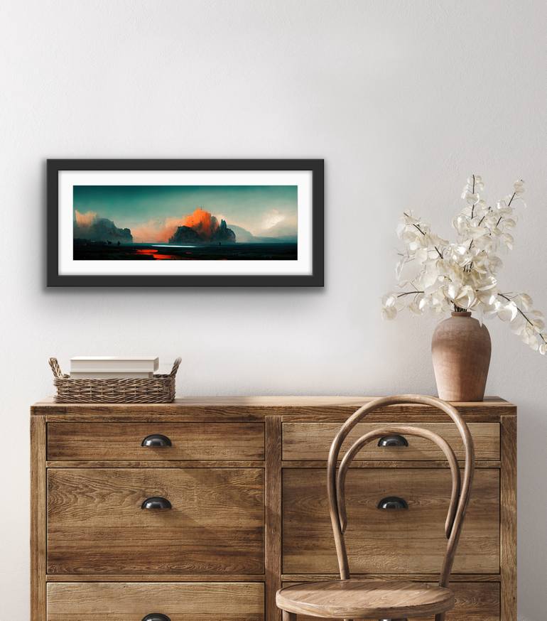 Original Figurative Landscape Mixed Media by Arturo Gil