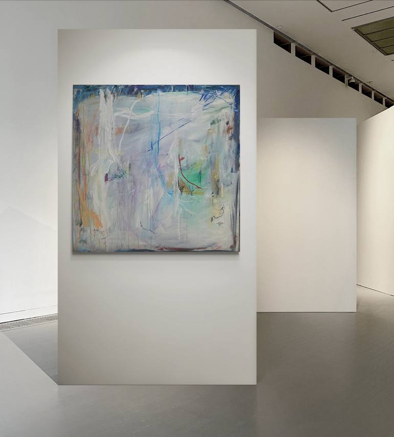 Original Abstract Expressionism Abstract Painting by Sean Hemeon