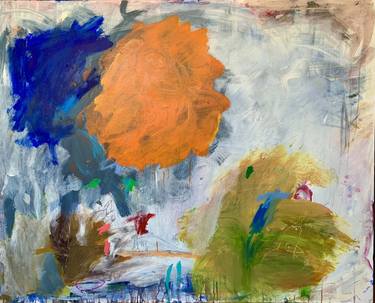 Original Abstract Expressionism Abstract Painting by Sean Hemeon