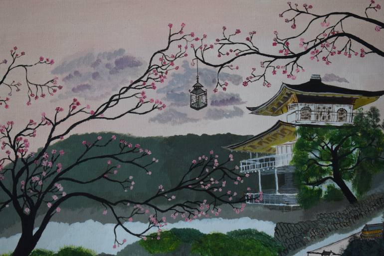 Original Classicism Landscape Painting by Misbah Sulman