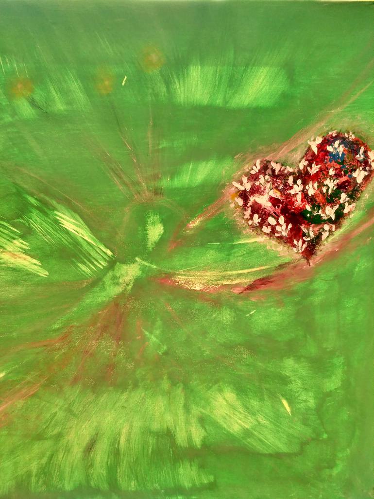 Original Abstract Painting by Ilona Vesela Janciova