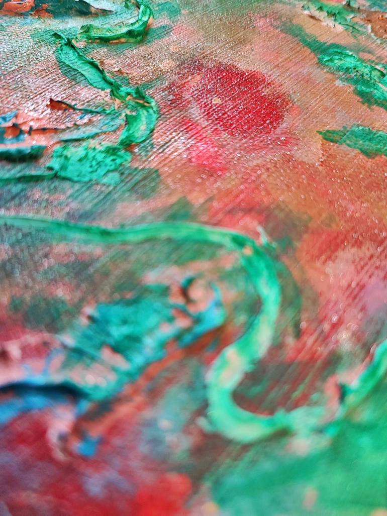 Original Abstract Painting by Ilona Vesela Janciova