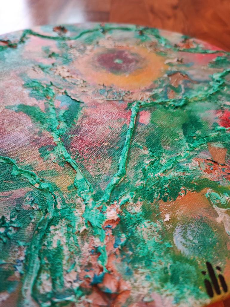 Original Abstract Painting by Ilona Vesela Janciova