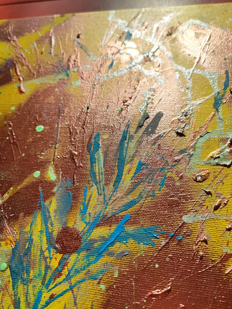 Original Abstract Painting by Ilona Vesela Janciova