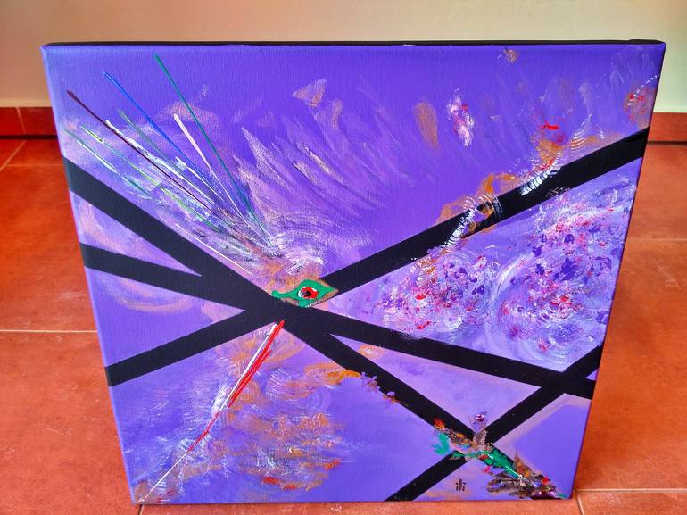 Original Abstract Painting by Ilona Janciova