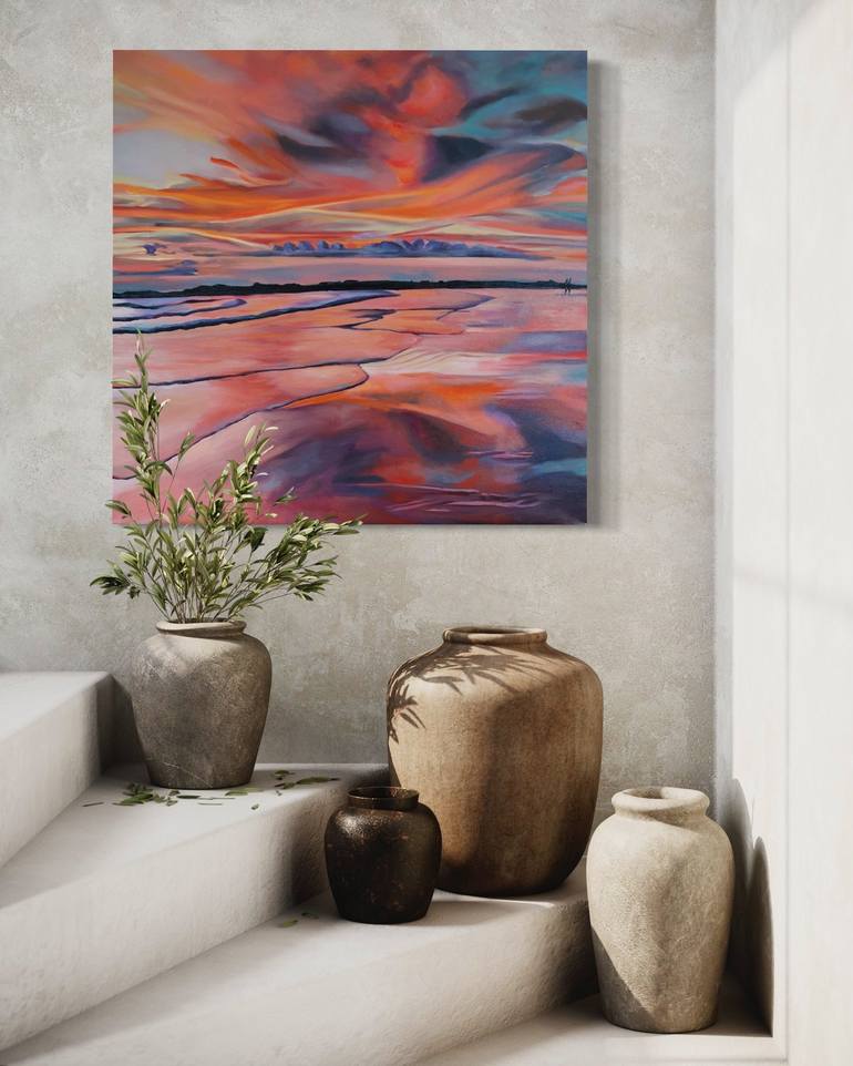 Original Fine Art Nature Painting by Claudia Robles-Gil