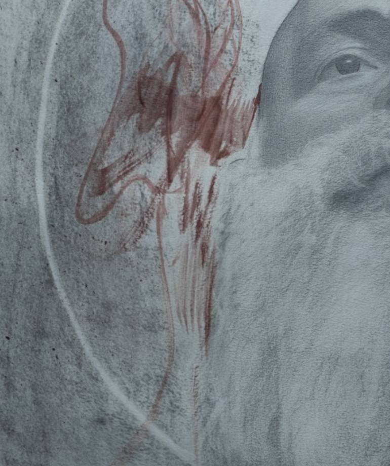 Original Figurative People Drawing by Paul Billings