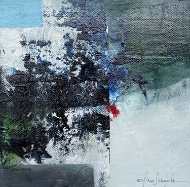 Original Abstract Expressionism Abstract Painting by Allina Somodi