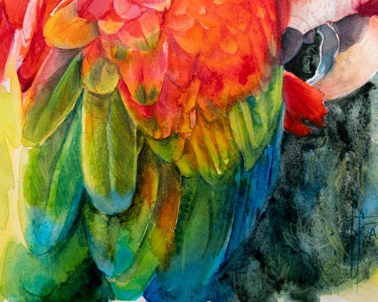 Original Contemporary Animal Painting by Anna Ivanova