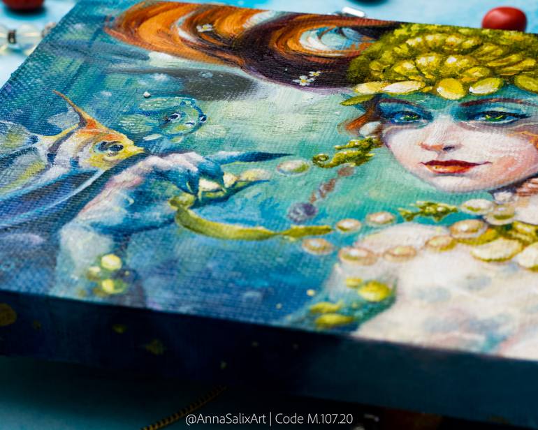 Original Figurative Fantasy Painting by Anna Ivanova