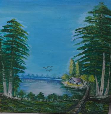 Original Landscape Paintings by Muhammad Athar