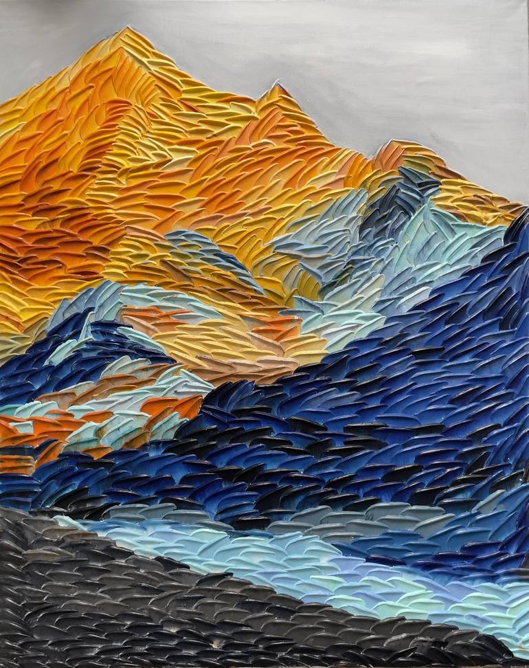 Print of Contemporary Abstract Paintings by Gaya Chandrasekaran