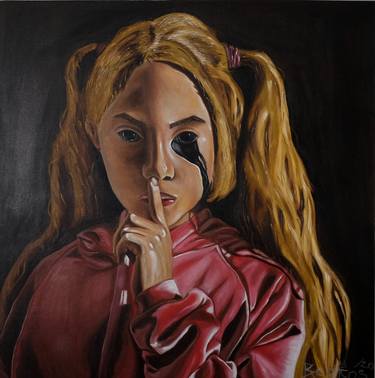 Print of Figurative Children Paintings by Juan Bolaños