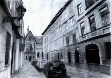 Original Realism Architecture Drawings by Anastasiia Kurkova