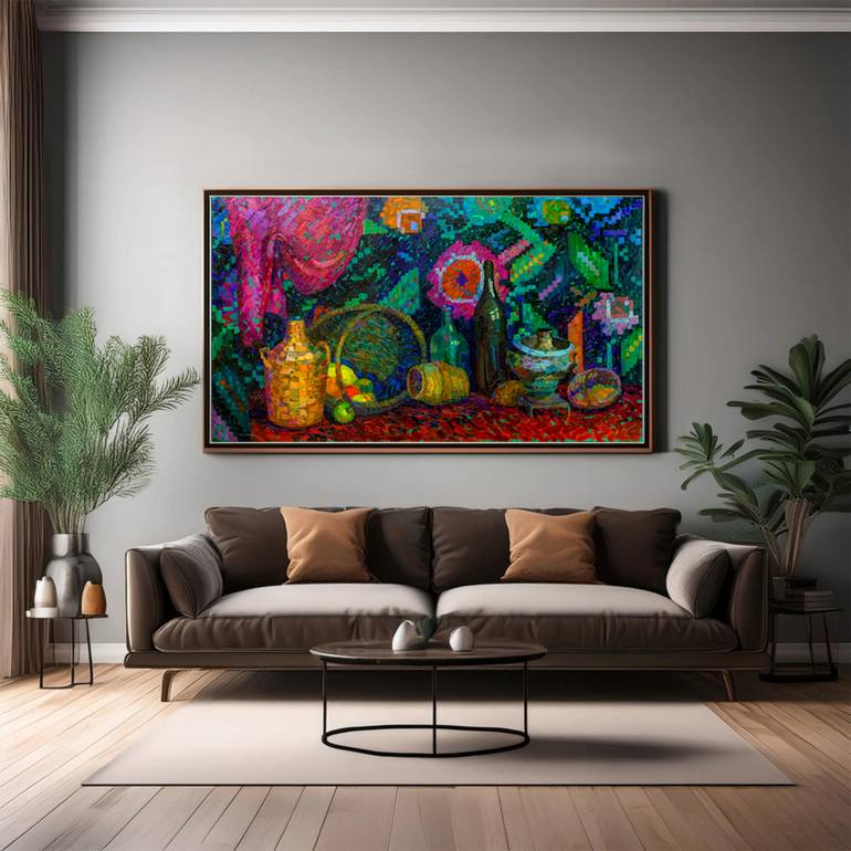 Original Impressionism Landscape Painting by Anastasiia Kurkova