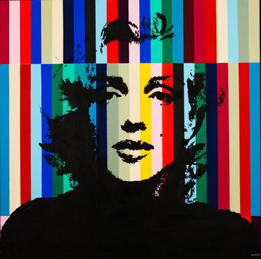 Original Abstract Celebrity Paintings by Zac Webb
