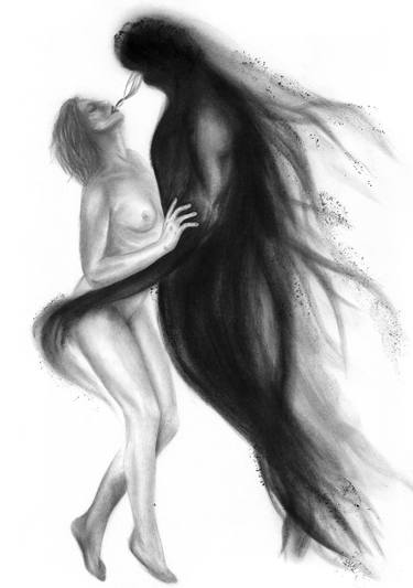 Print of Conceptual Erotic Drawings by shima vosoughian