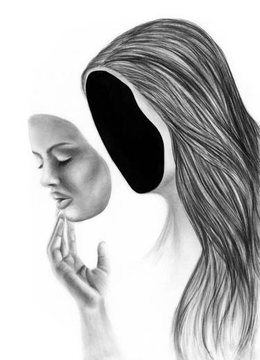 Print of Conceptual Portrait Drawings by shima vosoughian