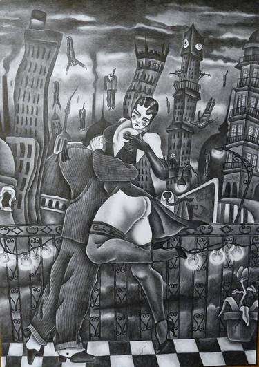 Print of Fine Art Erotic Drawings by Celeste Arts
