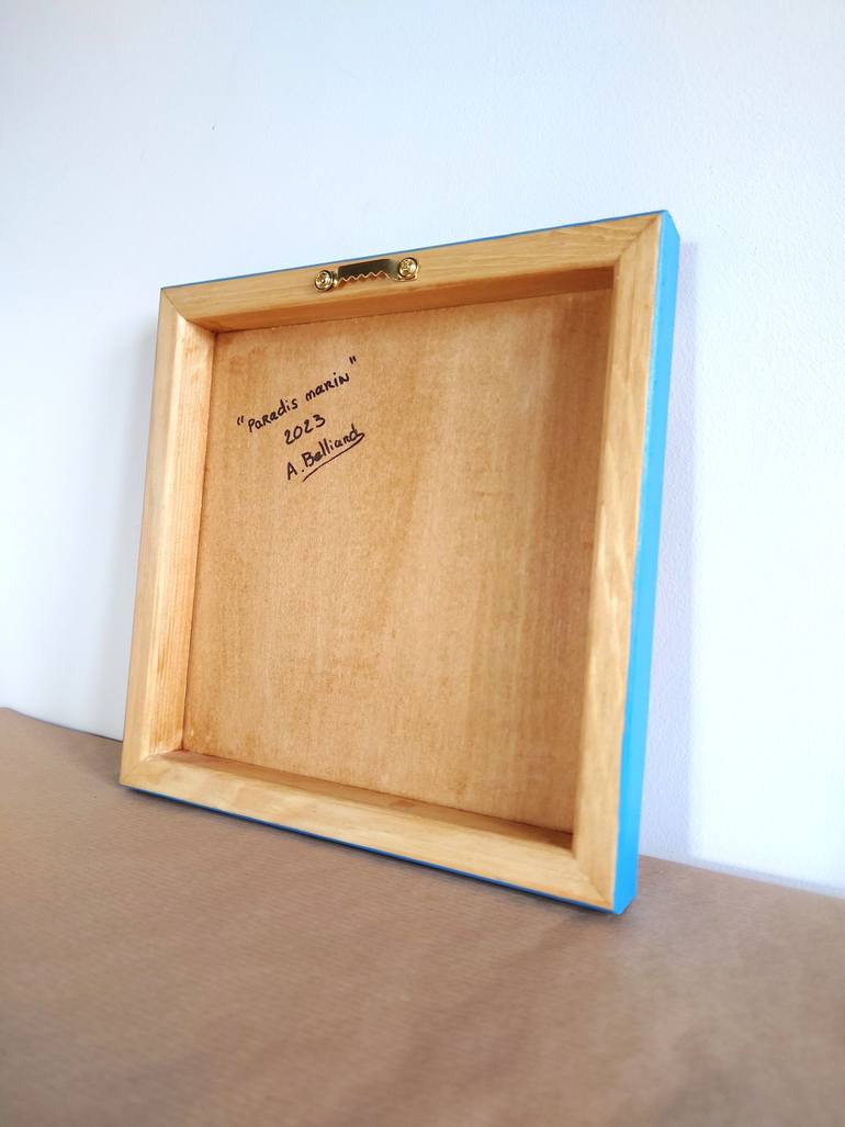 Original Photorealism Seascape Painting by Aline Belliard