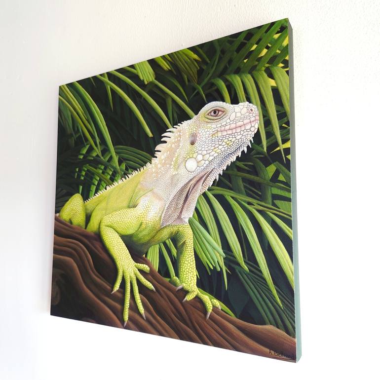 Original Realism Animal Painting by Aline Belliard